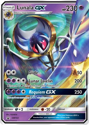 Lunala GX - SM103 (SM103/248) [SM Promos] Holofoil - Promo