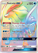 Suicune GX (Secret) (220/214) [SM  Lost Thunder] Holofoil - Secret Rare