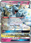 Alolan Ninetales GX (132/214) [SM  Lost Thunder] Holofoil - Ultra Rare