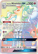 Alolan Ninetales GX (Secret) (225/214) [SM  Lost Thunder] Holofoil - Secret Rare