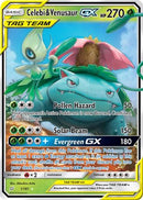 Celebi & Venusaur GX (001/181) [SM  Team Up] Holofoil - Ultra Rare
