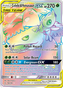 Celebi & Venusaur GX (Secret) (182/181) [SM  Team Up] Holofoil - Secret Rare
