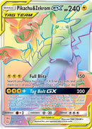 Pikachu & Zekrom GX (Secret) (184/181) [SM  Team Up] Holofoil - Secret Rare