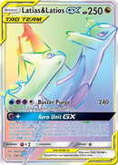 Latias & Latios GX (Secret) (190/181) [SM  Team Up] Holofoil - Secret Rare