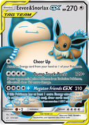 Eevee & Snorlax GX (Full Art) (171/181) [SM  Team Up] Holofoil - Ultra Rare
