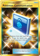 Pokemon Communication (Secret) (196/181) [SM  Team Up] Holofoil - Secret Rare
