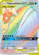 Magikarp & Wailord GX (Secret) (183/181) [SM  Team Up] Holofoil - Secret Rare
