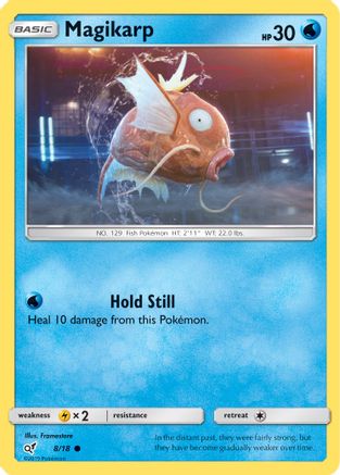 Magikarp (Holo Common) (008/18) [Detective Pikachu] Holofoil - Common