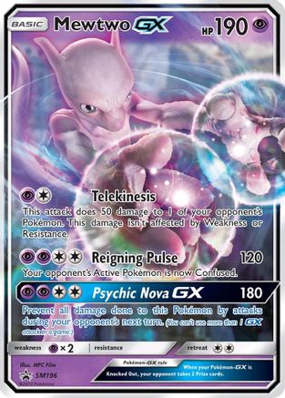 Mewtwo GX (SM196/248) [SM Promos] Holofoil - Promo