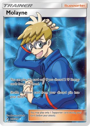 Molayne (Full Art) (212/214) [SM  Unbroken Bonds] Holofoil - Ultra Rare