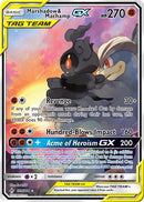 Marshadow & Machamp GX (Full Art) (199/214) [SM  Unbroken Bonds] Holofoil - Ultra Rare