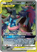 Greninja & Zoroark GX (Alternate Full Art) (201/214) [SM  Unbroken Bonds] Holofoil - Ultra Rare