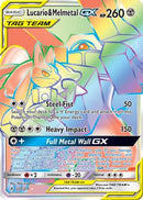 Lucario & Melmetal GX (Secret) (224/214) [SM  Unbroken Bonds] Holofoil - Secret Rare