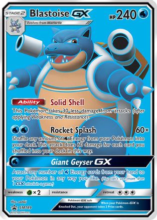 Blastoise GX (SM189/248) [SM Promos] Holofoil - Promo