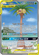 Rowlet & Alolan Exeggutor GX (Alternate Full Art) (215/236) [SM  Unified Minds] Holofoil - Ultra Rare