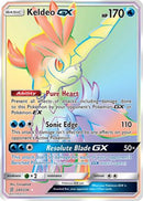 Keldeo GX (Secret) (240/236) [SM  Unified Minds] Holofoil - Secret Rare