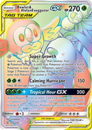 Rowlet & Alolan Exeggutor GX (Secret) (237/236) [SM  Unified Minds] Holofoil - Secret Rare