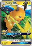 Raichu GX (020/68) [Hidden Fates] Holofoil - Ultra Rare