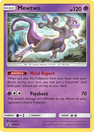 Mewtwo (SM214/248) [SM Promos] Holofoil - Promo