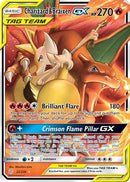 Charizard & Braixen GX (022/236) [SM  Cosmic Eclipse] Holofoil - Ultra Rare