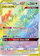 Naganadel & Guzzlord GX (Secret) (260/236) [SM  Cosmic Eclipse] Holofoil - Secret Rare