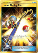 Lana's Fishing Rod (Secret) (266/236) [SM  Cosmic Eclipse] Holofoil - Secret Rare