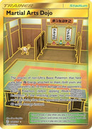 Martial Arts Dojo (Secret) (268/236) [SM  Cosmic Eclipse] Holofoil - Secret Rare