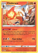 Cinderace (034/202) [SWSH01 Sword & Shield Base Set] Holofoil - Holo Rare