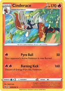 Cinderace (035/202) [SWSH01 Sword & Shield Base Set] Holofoil - Holo Rare