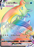 Lapras VMAX (Secret) (203/202) [SWSH01 Sword & Shield Base Set] Holofoil - Secret Rare