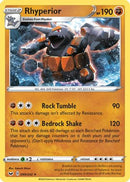 Rhyperior (099/202) [SWSH01 Sword & Shield Base Set] Reverse Holofoil - Holo Rare