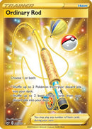 Ordinary Rod (Secret) (215/202) [SWSH01 Sword & Shield Base Set] Holofoil - Secret Rare