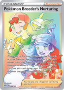 Pokemon Breeder's Nurturing (Secret) (195/189) [SWSH03 Darkness Ablaze] Holofoil - Secret Rare