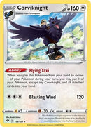 Corviknight (156/189) [SWSH03 Darkness Ablaze] Reverse Holofoil - Holo Rare