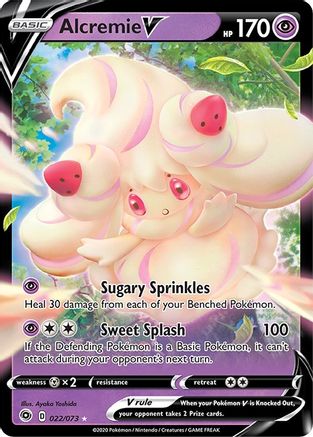 Alcremie V (022/73) [Champions Path] Holofoil - Ultra Rare