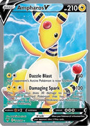 Ampharos V (Full Art) (171/185) [SWSH04 Vivid Voltage] Holofoil - Ultra Rare