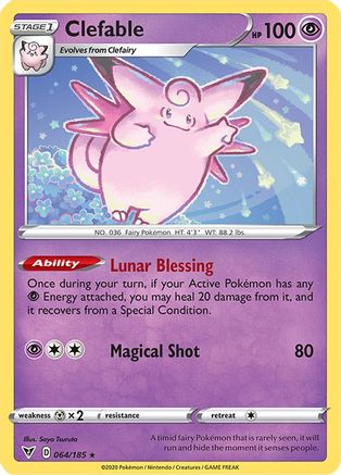 Clefable (064/185) [SWSH04 Vivid Voltage] - Rare