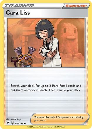 Cara Liss (149/185) [SWSH04 Vivid Voltage] Reverse Holofoil - Uncommon