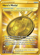Hero's Medal (Secret) (201/185) [SWSH04 Vivid Voltage] Holofoil - Secret Rare