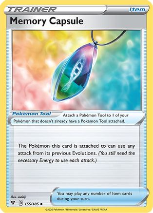 Memory Capsule (155/185) [SWSH04 Vivid Voltage] Reverse Holofoil - Uncommon
