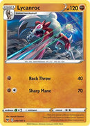 Lycanroc (095/185) [SWSH04 Vivid Voltage] Reverse Holofoil - Rare