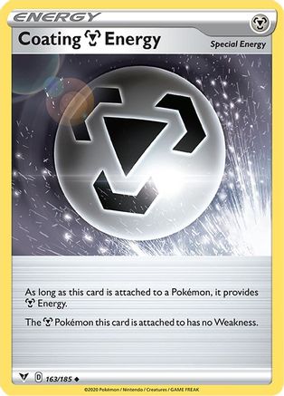 Coating Metal Energy (163/185) [SWSH04 Vivid Voltage] - Uncommon
