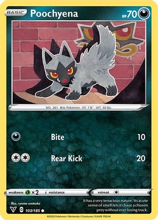 Poochyena (103/185) [SWSH04 Vivid Voltage] Reverse Holofoil - Common