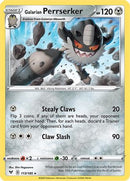 Galarian Perrserker (113/185) [SWSH04 Vivid Voltage] Reverse Holofoil - Rare