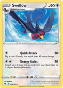 Swellow (134/185) [SWSH04 Vivid Voltage] Reverse Holofoil - Uncommon