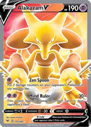 Alakazam V (Full Art) (172/185) [SWSH04 Vivid Voltage] Holofoil - Ultra Rare