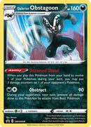 Galarian Obstagoon - SWSH059 (SWSH059/307) [SWSH Sword & Shield Promo Cards] Holofoil - Promo