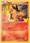 Tepig (013/25) [McDonalds 25th Anniversary Promos] - Promo