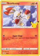Scorbunny (016/25) [McDonalds 25th Anniversary Promos] Holofoil - Promo