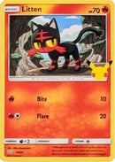 Litten (015/25) [McDonalds 25th Anniversary Promos] Holofoil - Promo